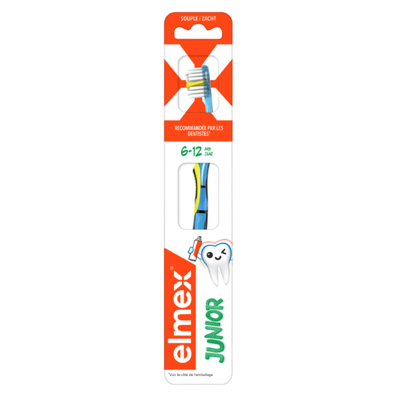 Elmex Brosse à dents Junior souple 6-12 ans