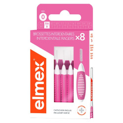Elmex Brossettes interdentaires Rose 0.6mm taille 0 - 8 unités