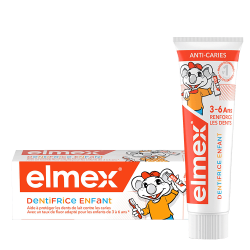 Elmex Dentifrice enfant de 3 à 6ans 50ml