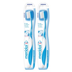 Meridol Protection Gencives Brosse à dents medium Duopack