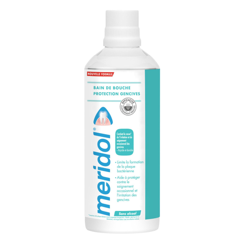 Meridol Bain de bouche Protection Gencives 400ml