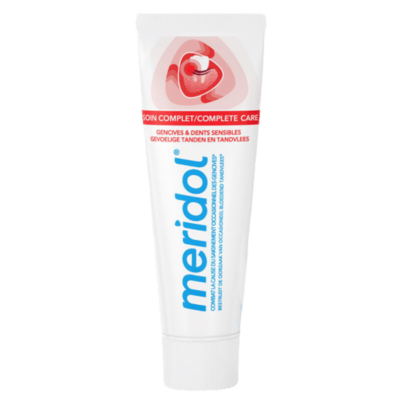 Meridol Soin Complet Dentifrice gencives & dents sensibles 75ml