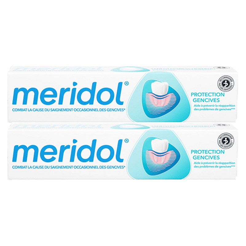 Meridol Protection Gencives Dentifrice lot de 2x75ml