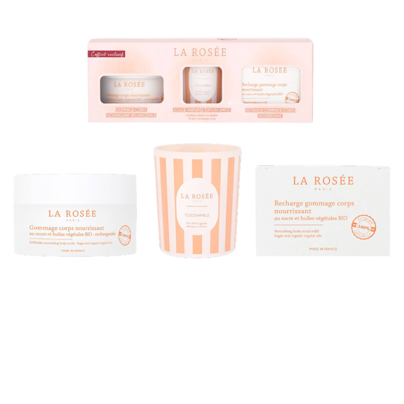 La Rosée Coffret anniversaire 10 Ans soins corps