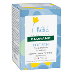 Klorane Petit brin Eau parfumée bébé sans alcool 50ml