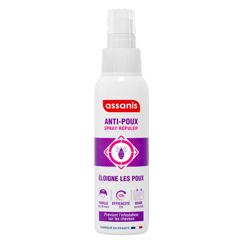 Assanis Anti-poux Spray répulsif 100ml