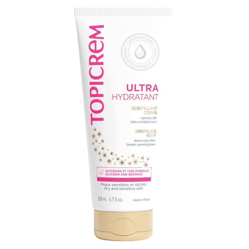 Topicrem Ultra-hydratant scintillant corps 200ml