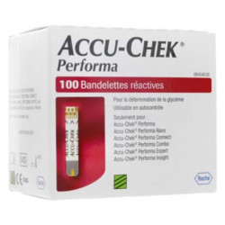 Accu-Chek Performa Bandelettes réactives x100
