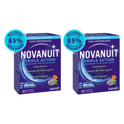 Novanuit Triple Action lot de 2x30 comprimés