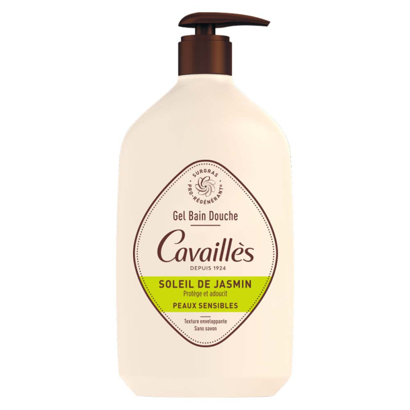 Cavaillès Gel bain douche Soleil de Jasmin 1L
