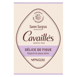 Cavaillès Savon Surgras Délice de Figue lot de 3x200gr