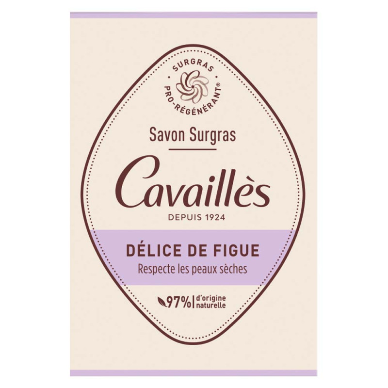 Cavaillès Savon Surgras Délice de Figue lot de 3x200gr