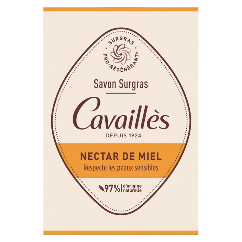 Cavaillès Savon Surgras Nectar de Miel lot de 3x200gr