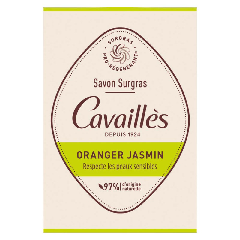 Cavaillès Savon Surgras Oranger Jasmin lot de 3x200gr