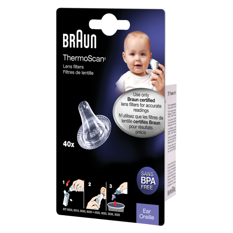 Braun ThermoScan 40 embouts...
