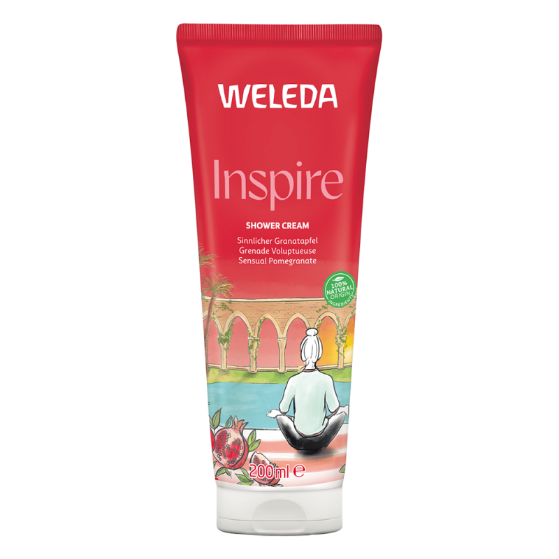 Weleda Inspire Crème de douche Grenade voluptueuse 200ml