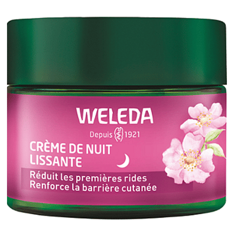 Weleda Crème de Nuit lissante Rose musquée & Thé blanc 40ml