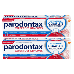 Parodontax Dentifrice Complete Protection Extra Fresh lot de 2x75ml