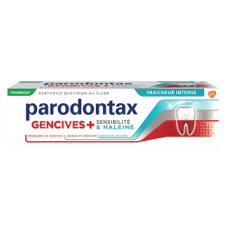 Parodontax Gencives + Sensibilité & Haleine Dentifrice Fraîcheur intense 75ml