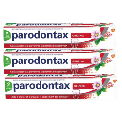 Parodontax Dentifrice Original lot de 3 x 75ml