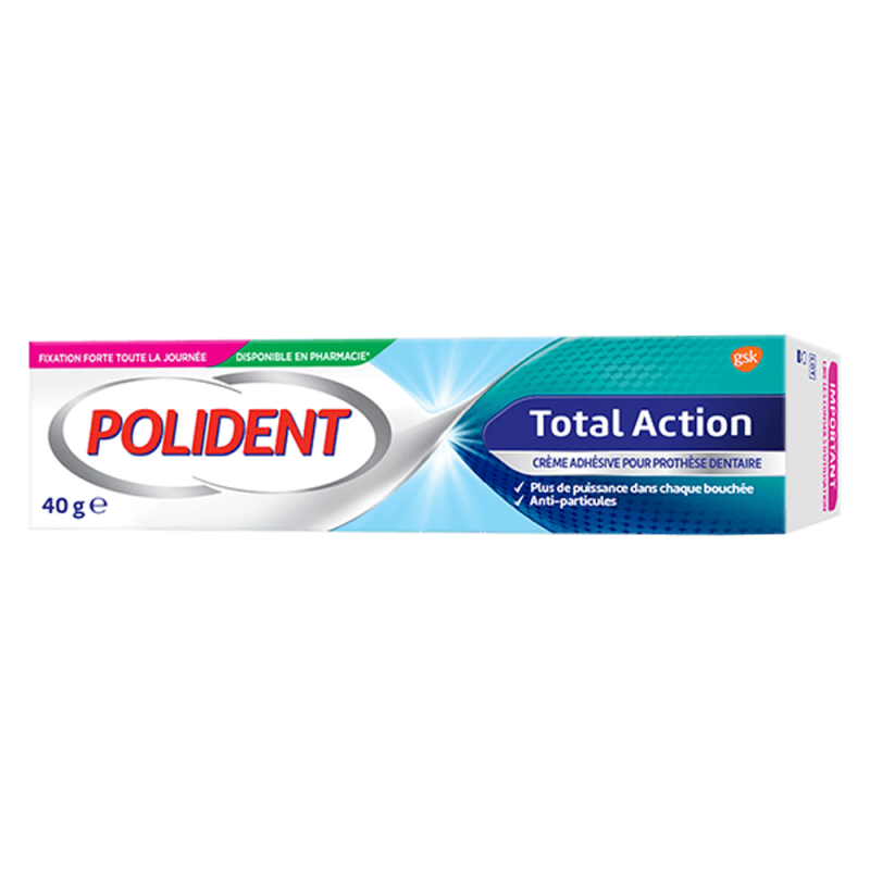 Polident Total Action Crème adhésive 40gr