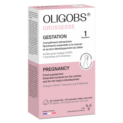 Laboratoire CCD Oligobs Grossesse 30 comprimés + 30 capsules