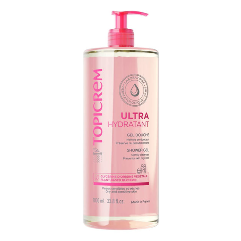 Topicrem Ultra-hydratant Gel douche 1L