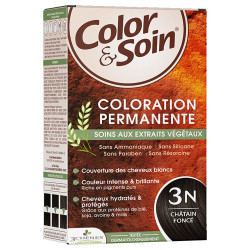Les 3 Chênes Color & Soin Coloration châtain foncé 3N 135ml