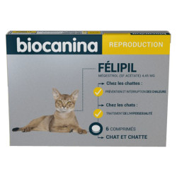 Biocanina Félipil chat et chatte boîte de 6 comprimés