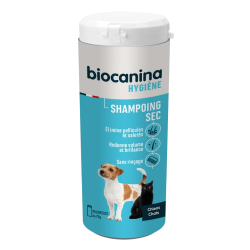 Biocanina Hygiène Shampooing Sec sans rinçage chiens et chats 75gr