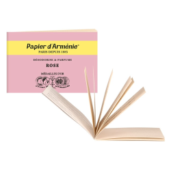 Papier d'Arménie Carnet Rose