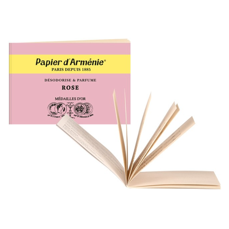 Papier d'Arménie Carnet Rose