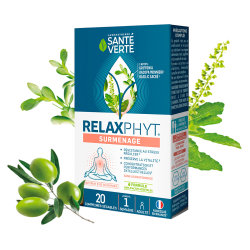 Santé Verte RelaxPhyt Surmenage 20 comprimés sécables