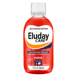 Pierre Fabre Eluday Care Bain de Bouche quotidien antiplaque 500ml
