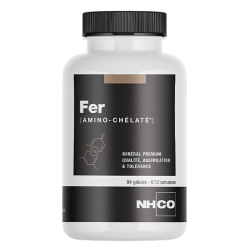 Nhco Fer Amino-Chélaté 84 gélules