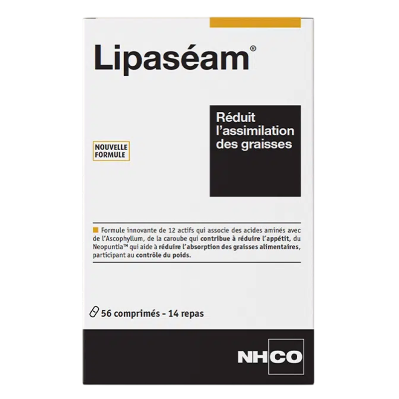 Nhco Lipaséam 56 comprimés