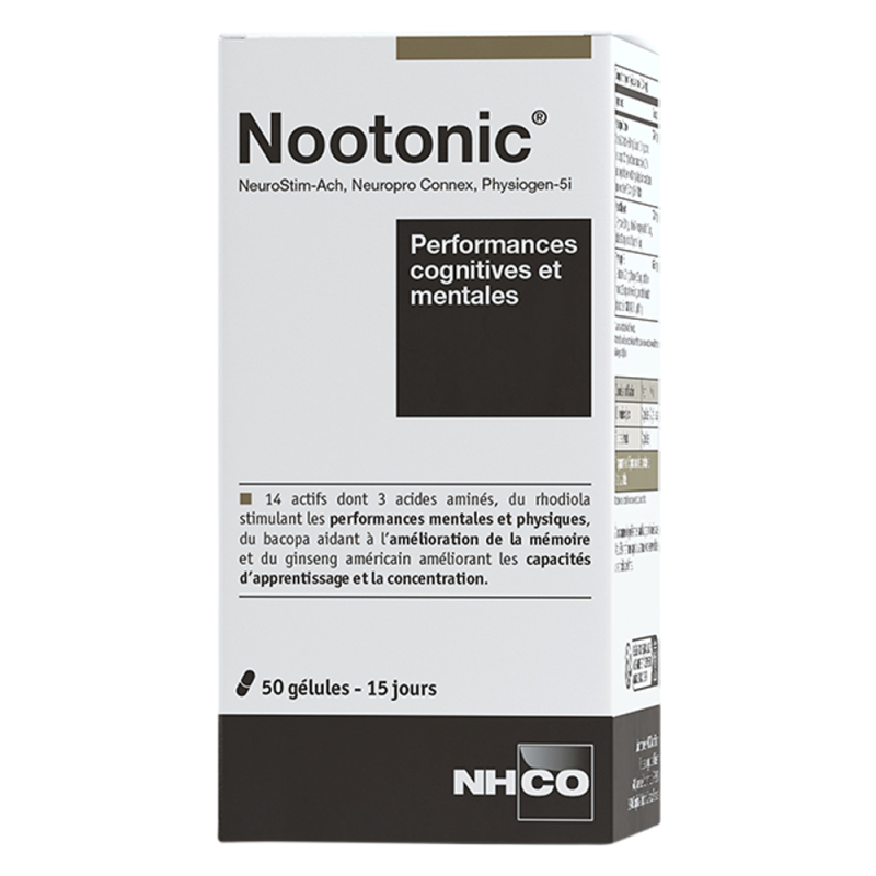 Nhco Nootonic 80 gélules