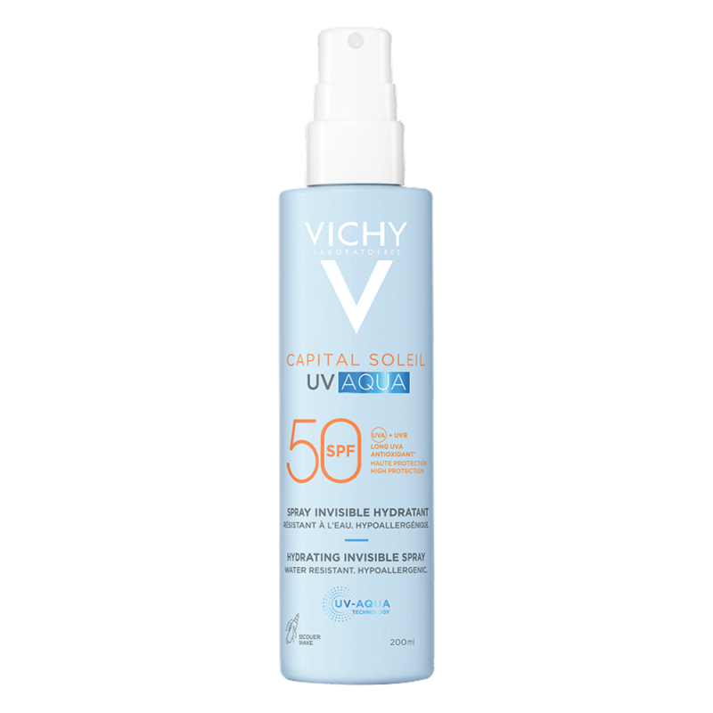 Vichy Capital Soleil UV Aqua Spray invisible hydratant SPF50 - 200ml