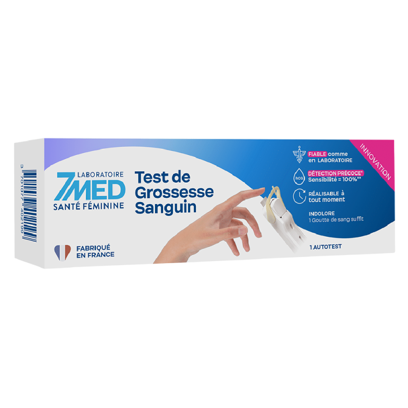7MED Test de grossesse sanguin