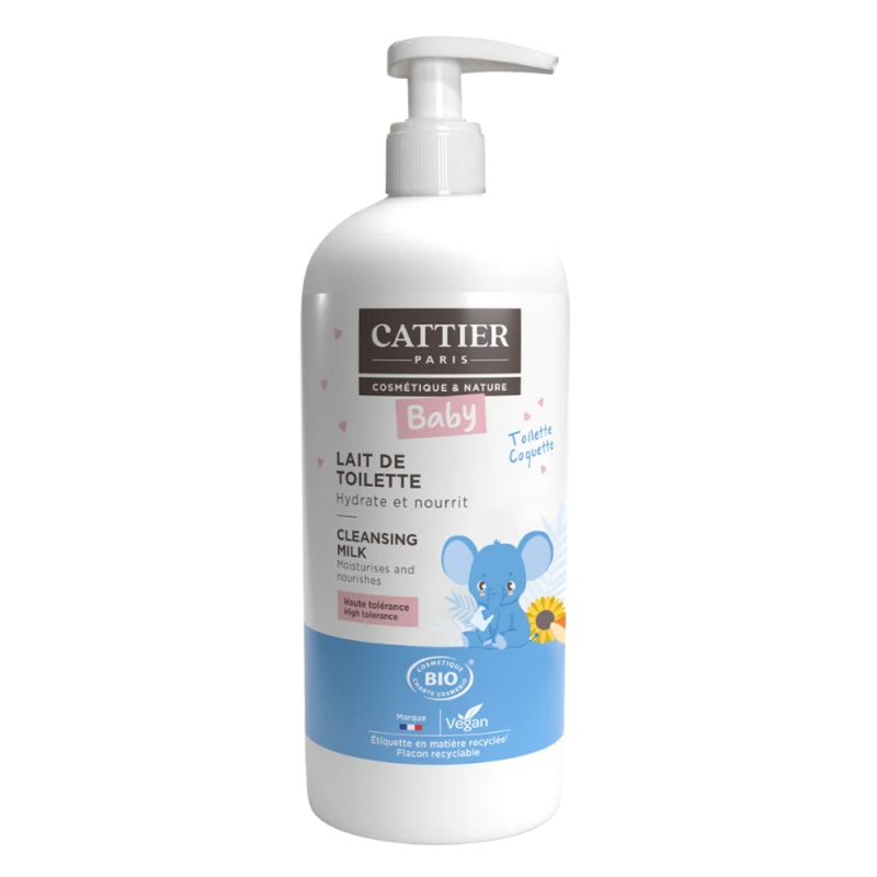 Cattier Baby Lait de toilette bio 500ml