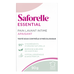 Saforelle Essential Pain Lavant Intime apaisant 90gr