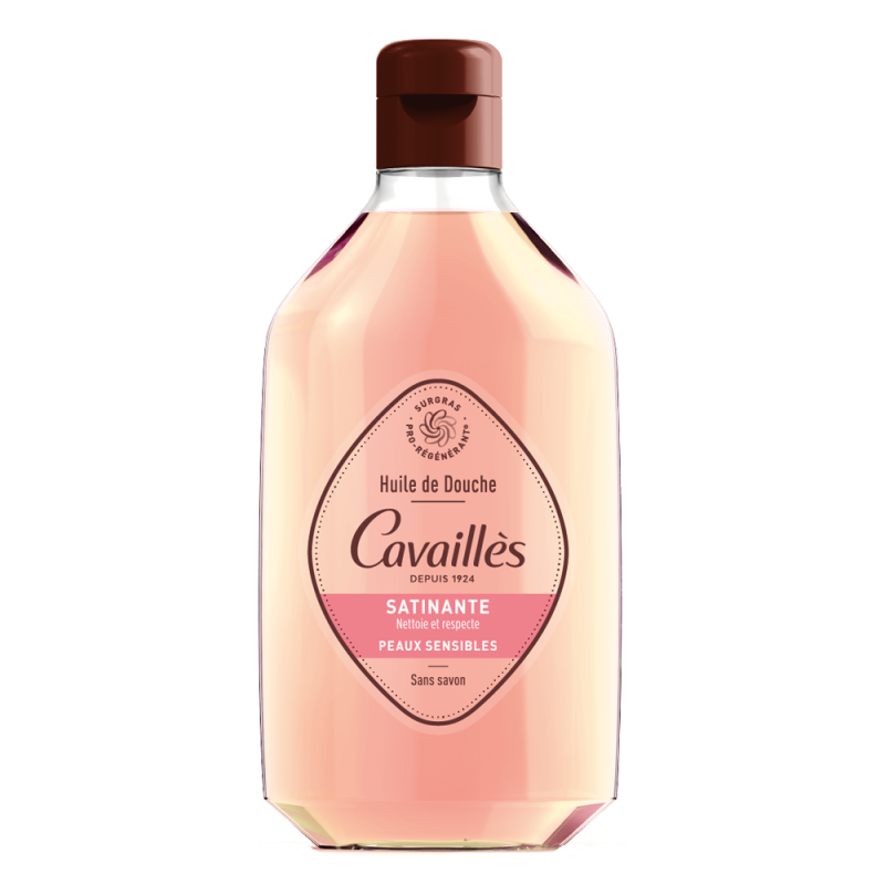 Cavaillès Satinante Huile de douche sans savon 250ml