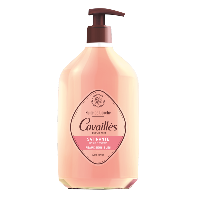 Cavaillès Satinante Huile de douche sans savon 750ml