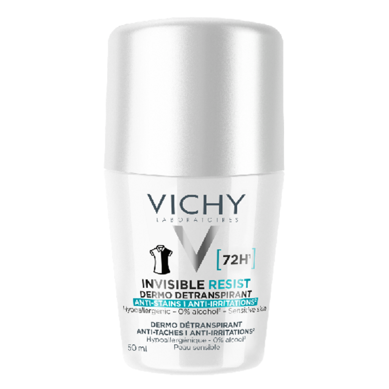 Vichy Invisivble Resist Dermo détranspirant 72H 50ml