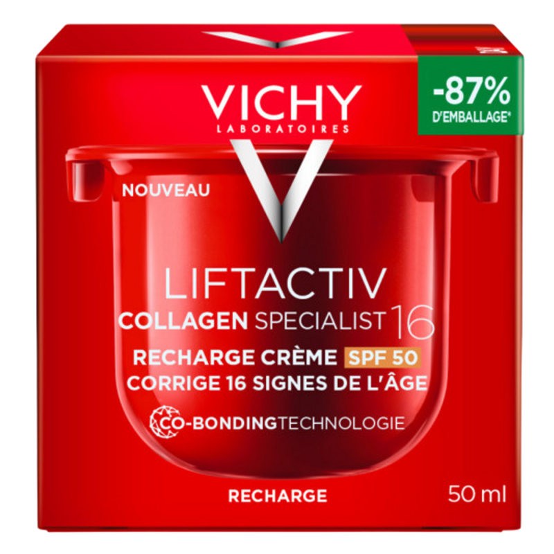 Vichy Liftactiv Collagen Specialist 16 SPF50 Recharge Crème de jour 50ml