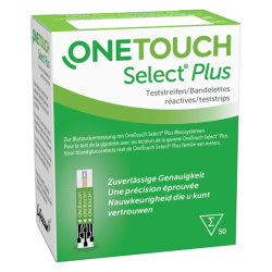 OneTouch Select Plus Bandelettes réactives 50 pièces