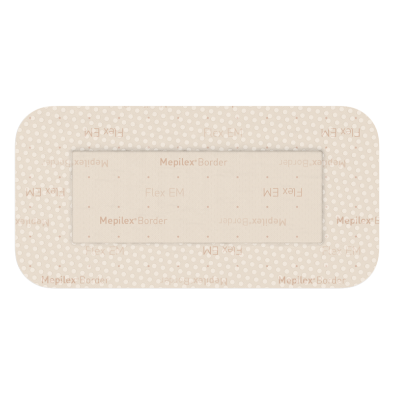 Mölnlycke Mepilex Border Flex EM Pansement hydrocellulaire 9 x 15cm 10 pièces