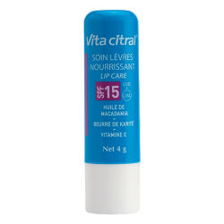 Vita Citral soin lèvres nourrissant SPF15 stick 4gr