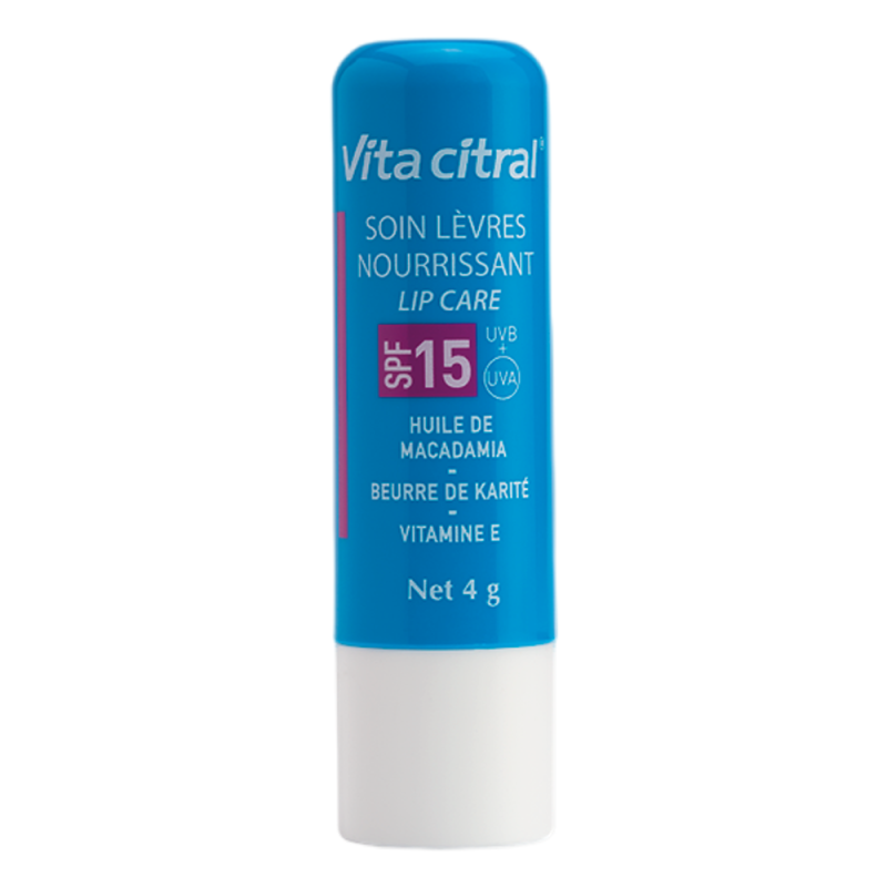Vita Citral soin lèvres nourrissant SPF15 stick 4gr