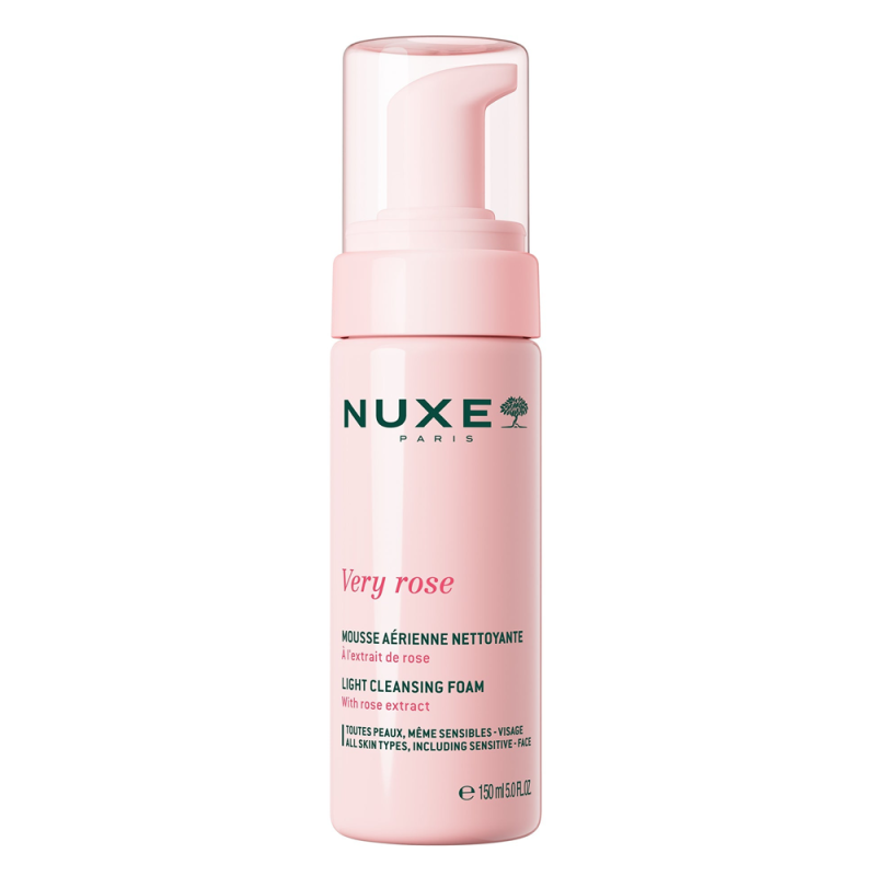Nuxe Very Rose Mousse aérienne nettoyante lot de 2x150ml